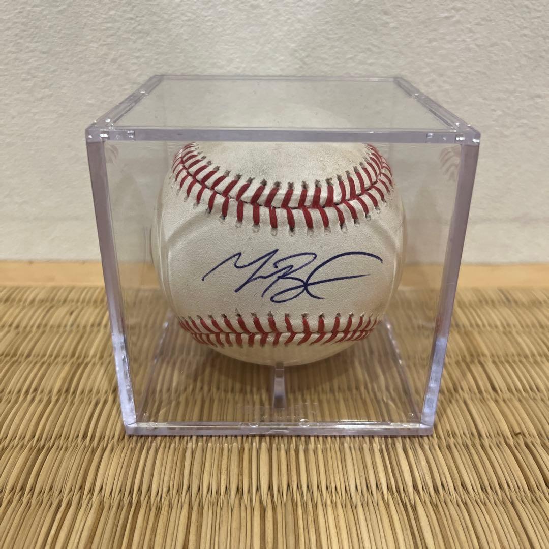 Mookie Betts直筆サイン入りMLB公式実使用ボール 楽天市場】メジャーリーグベースボール 直筆サイン入りボール メンズ