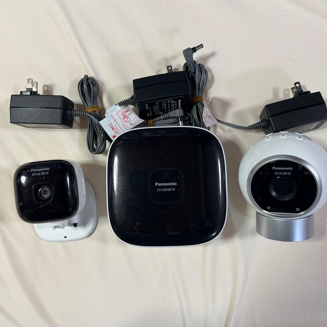 う*ん様 Panasonic 防犯カメラセット KX-HJC200-W 他 KX-HJC200-W KX-HJC200-W Panasonic 屋内カメラ : サカイ卸売センター