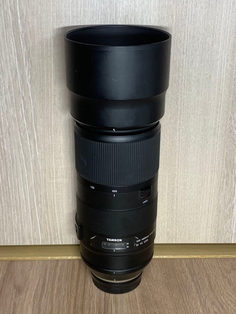 タムロン　100-400mm F4.5-6.3 Di VC USD ニコンF用