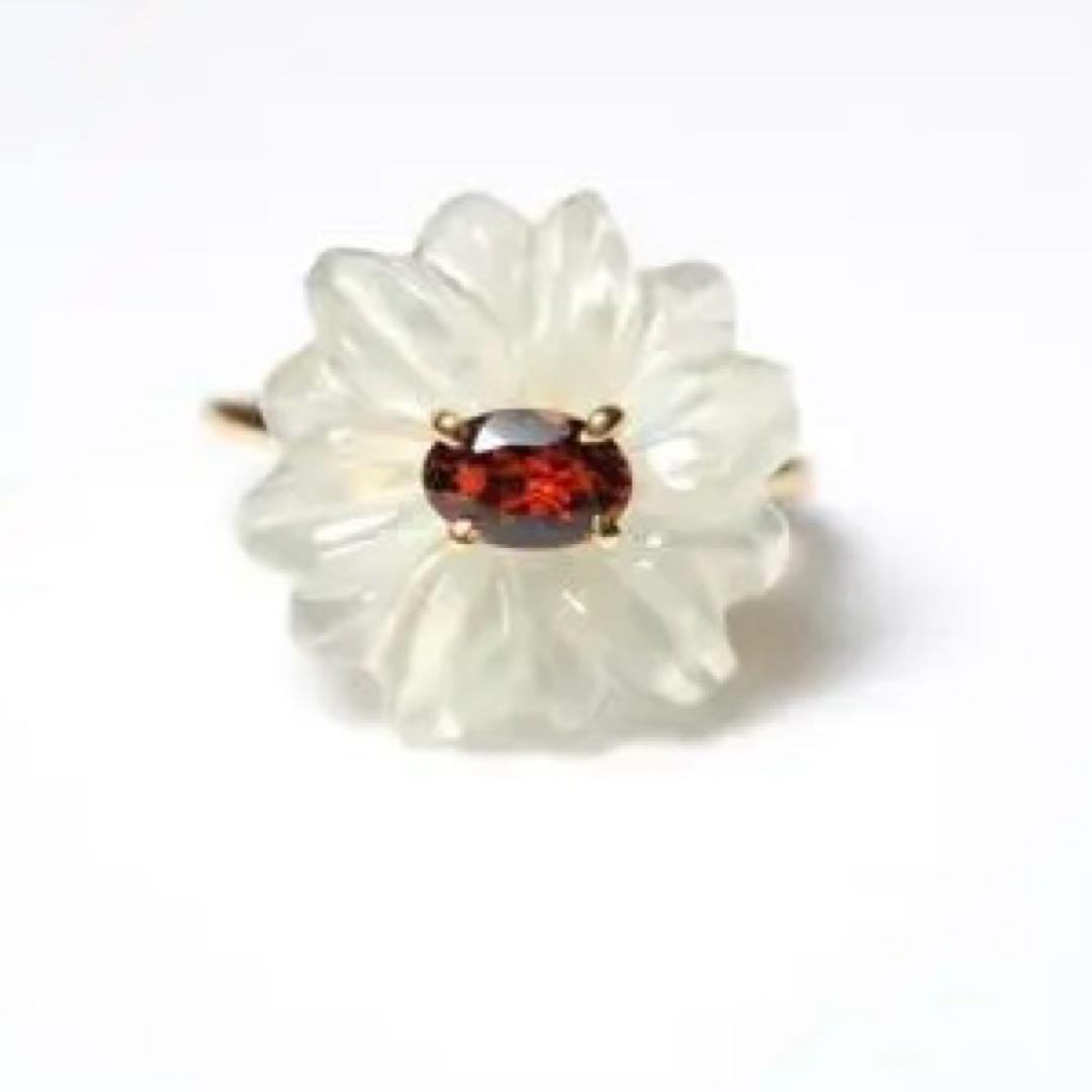 即完売！ödül FLOWER CARVING RING 11号 - メルカリ