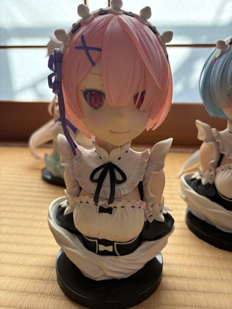 アートスケール、リゼロレム・ラム・エミリア ・エキドナフィギュアセット一番くじ