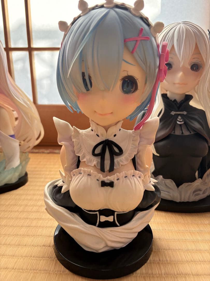 アートスケール、リゼロレム・ラム・エミリア ・エキドナフィギュアセット一番くじ