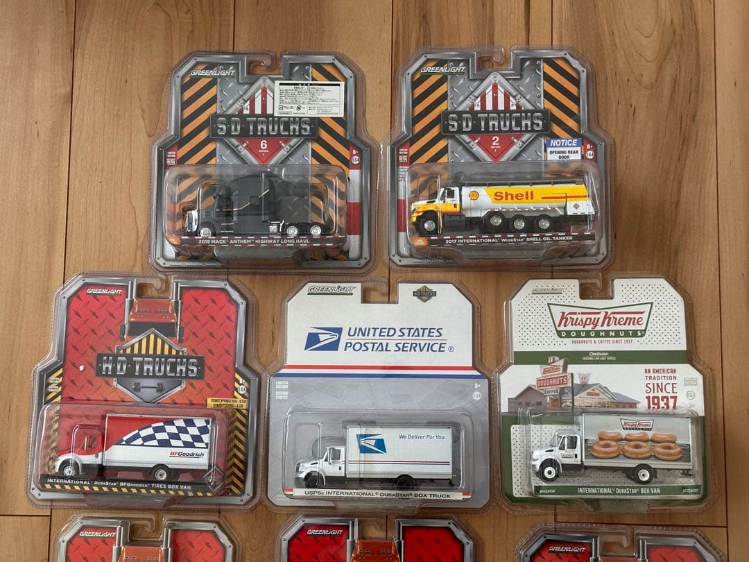 希少！11台セット！1/64 グリーンライト HD SD トラックス