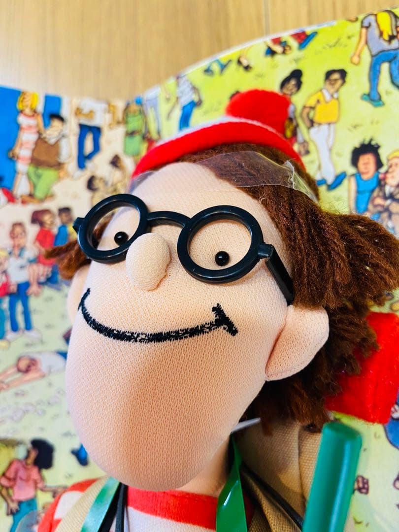 ウォーリーをさがせ！ 1991年製　50センチぬいぐるみ