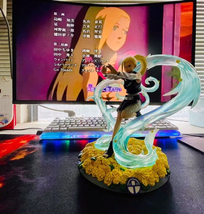 NARUTO ナルト 山中いの ガレージキット ガレキ スタチュー② - メルカリ