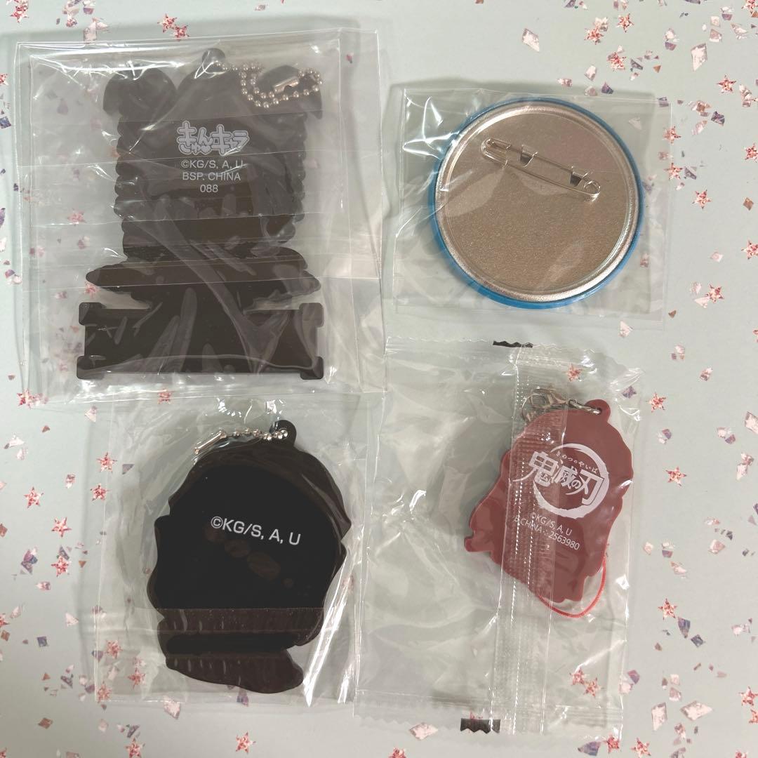 時透無一郎　缶バッジ　銀だこ