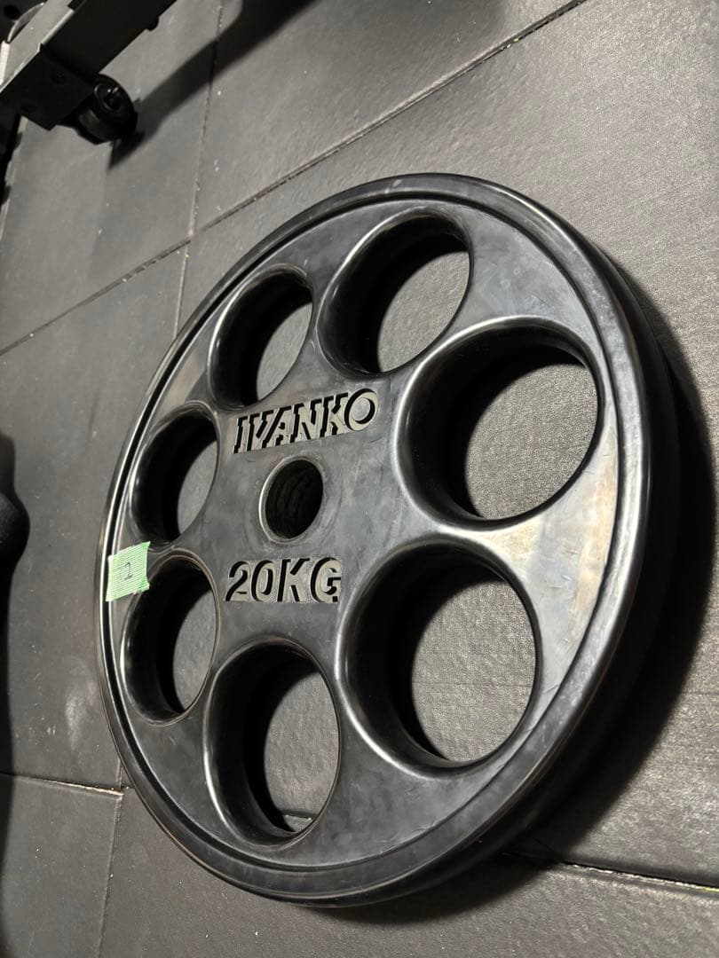 ivanko オリンピックプレート 20kg ② - メルカリ