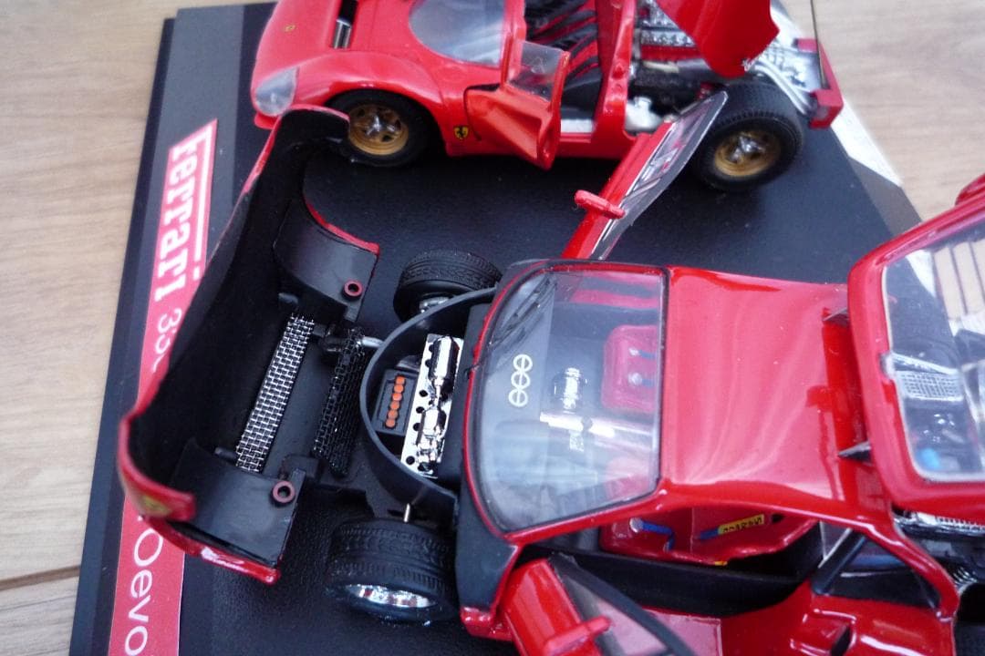 京商 1/43 Ferrari 250GTO 64&GTO Evo&330 P4