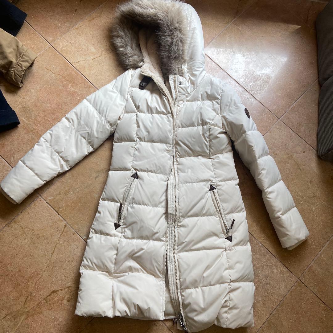 Lauren Ralph Lauren ホワイトダウンジャケット XS - メルカリ