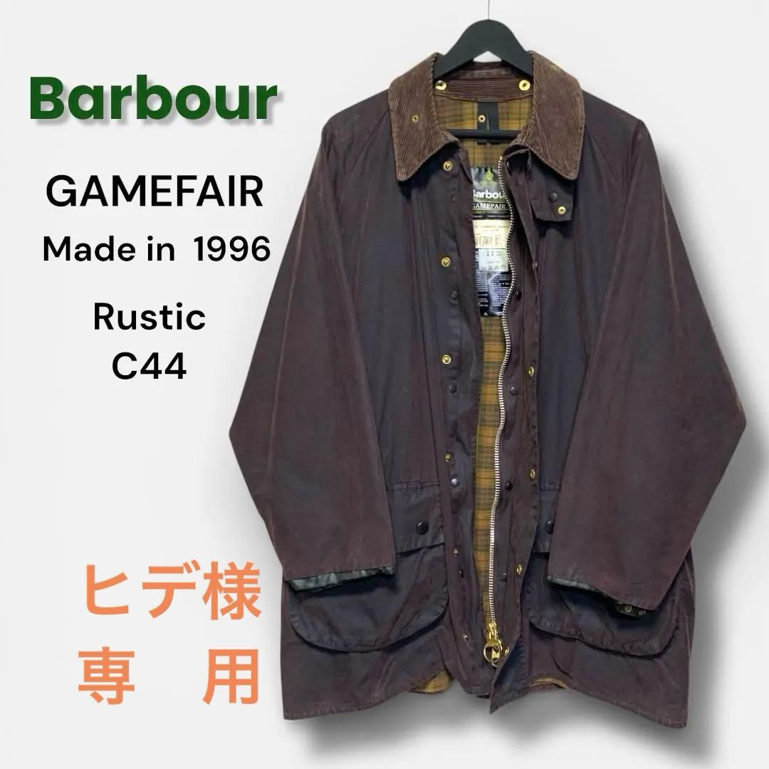 Barbour GAMEFAIR バブアー ゲームフェア / 21 3WARRANT REPROOF BARBOUR GAMEFAIR OLIVE size-C52-毎日を楽しく豊か