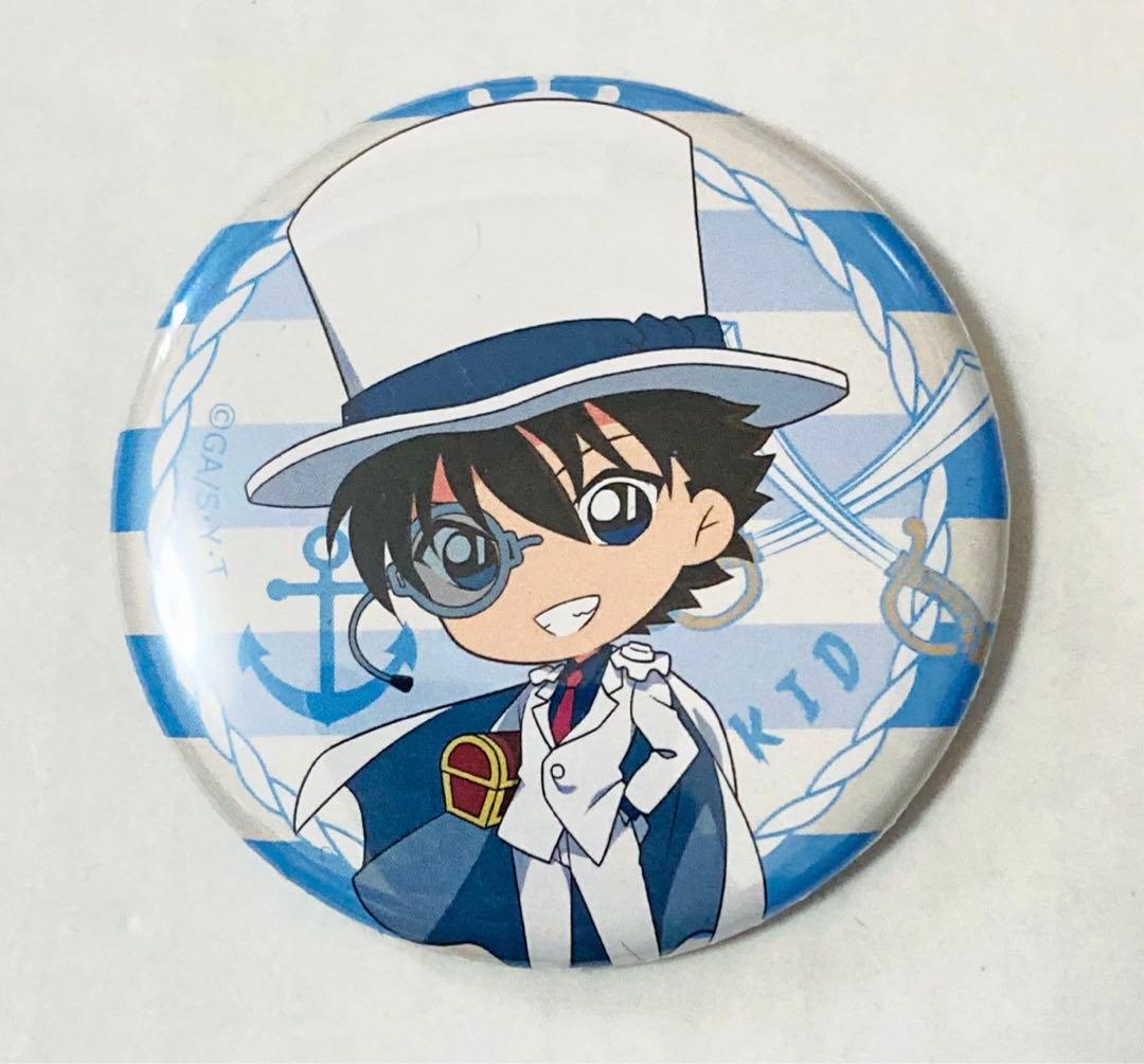 名探偵コナン 怪盗キッド 缶バッジ にいてんご 海賊 - メルカリ
