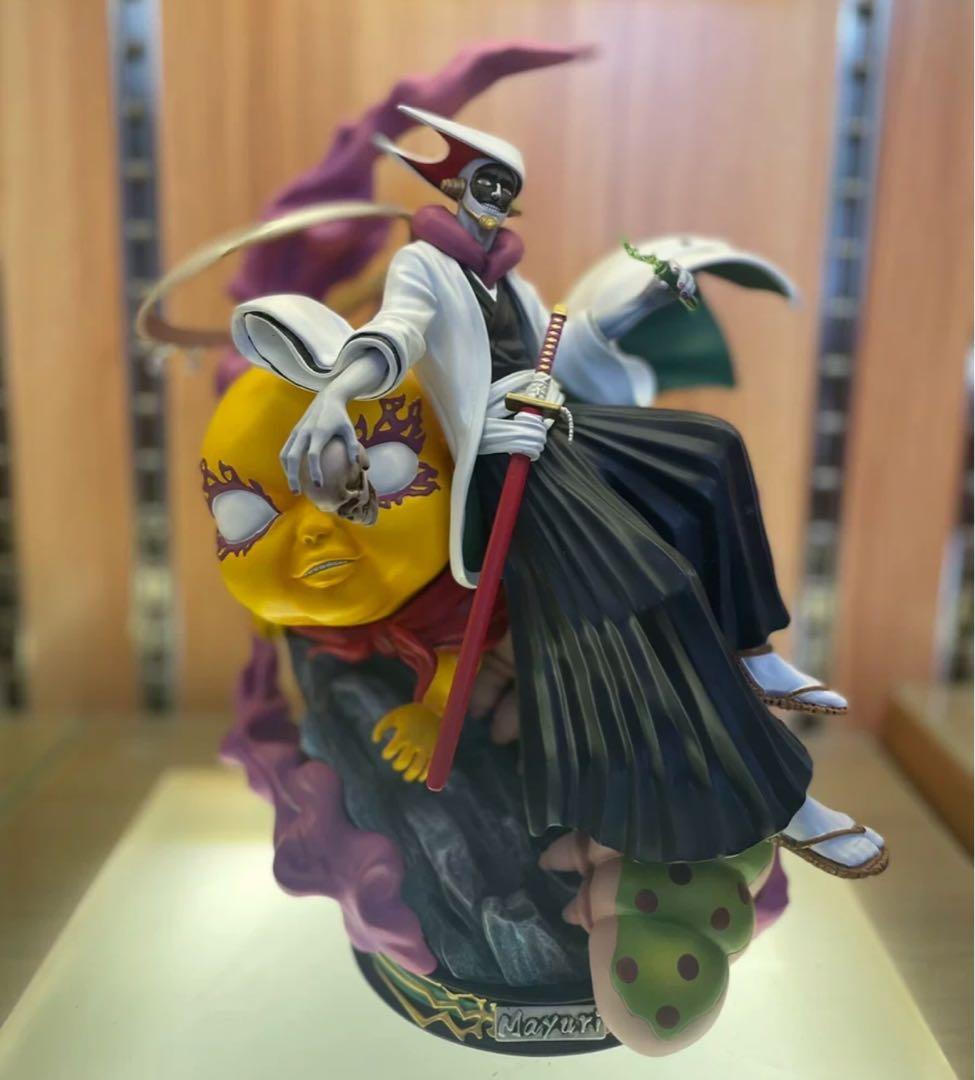 BLEACH 黒衣少年図 涅マユリ ガレージキット ガレキ スタチュー ⑩