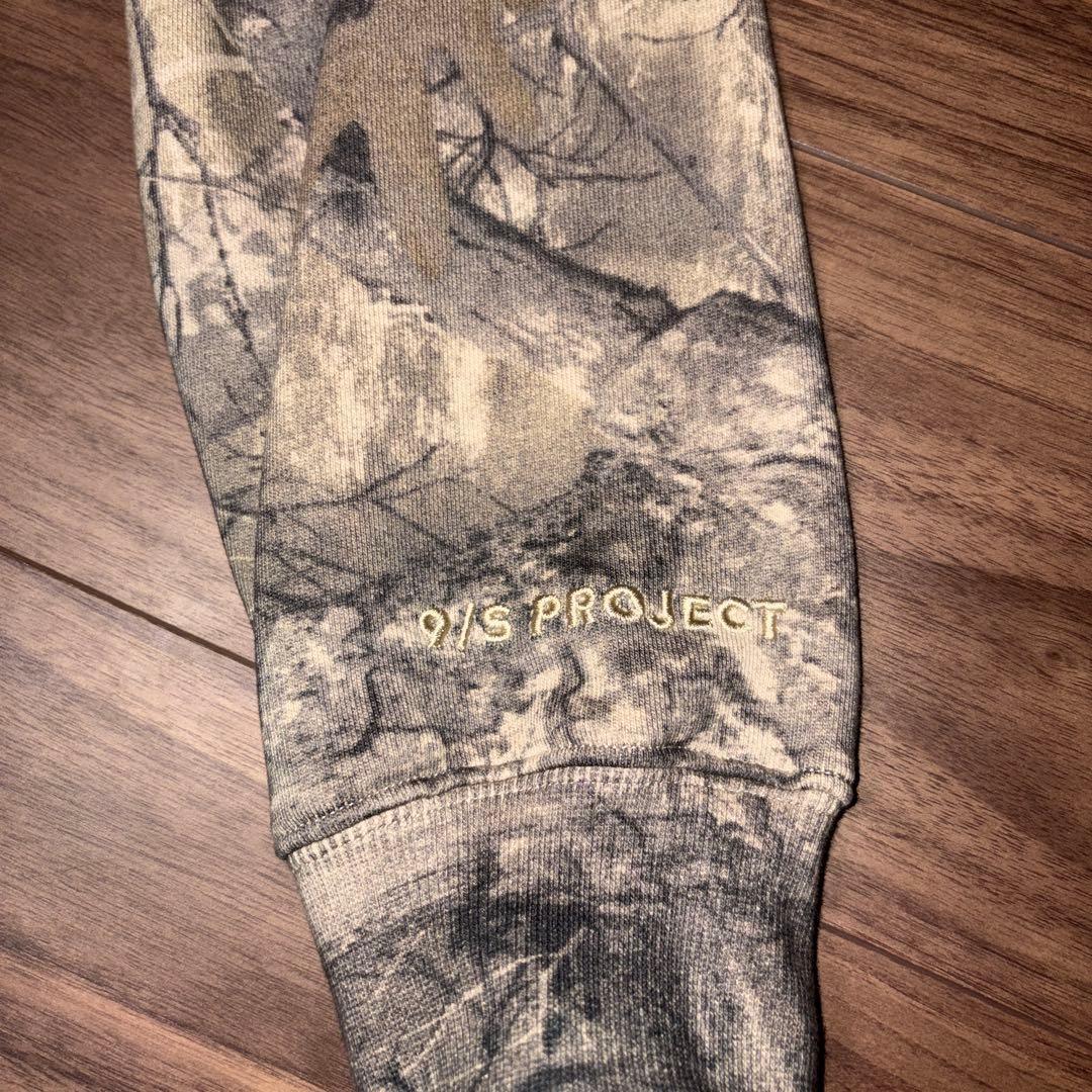 9sproject FUR ZIP HOODIE - REALTREE - メルカリ