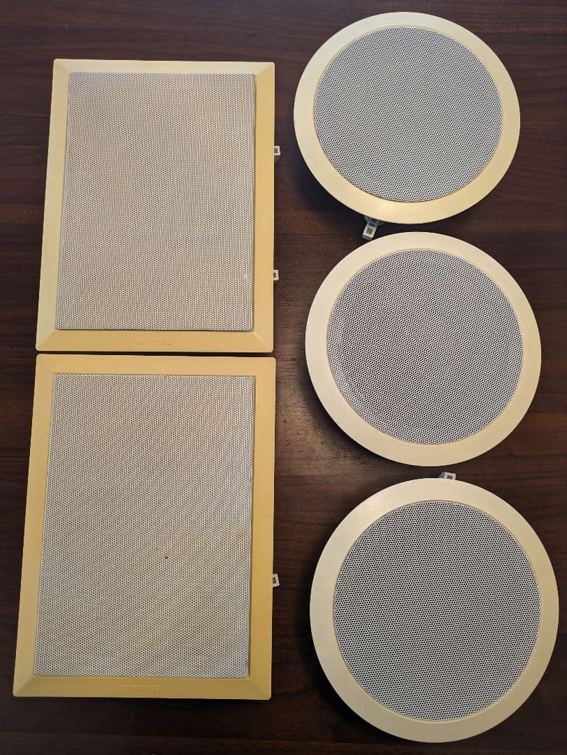 ONKYO ICS-10、IWS-10 スピーカー ONKYO オンキョー ICS-10 インシーリングスピーカー - メルカリ