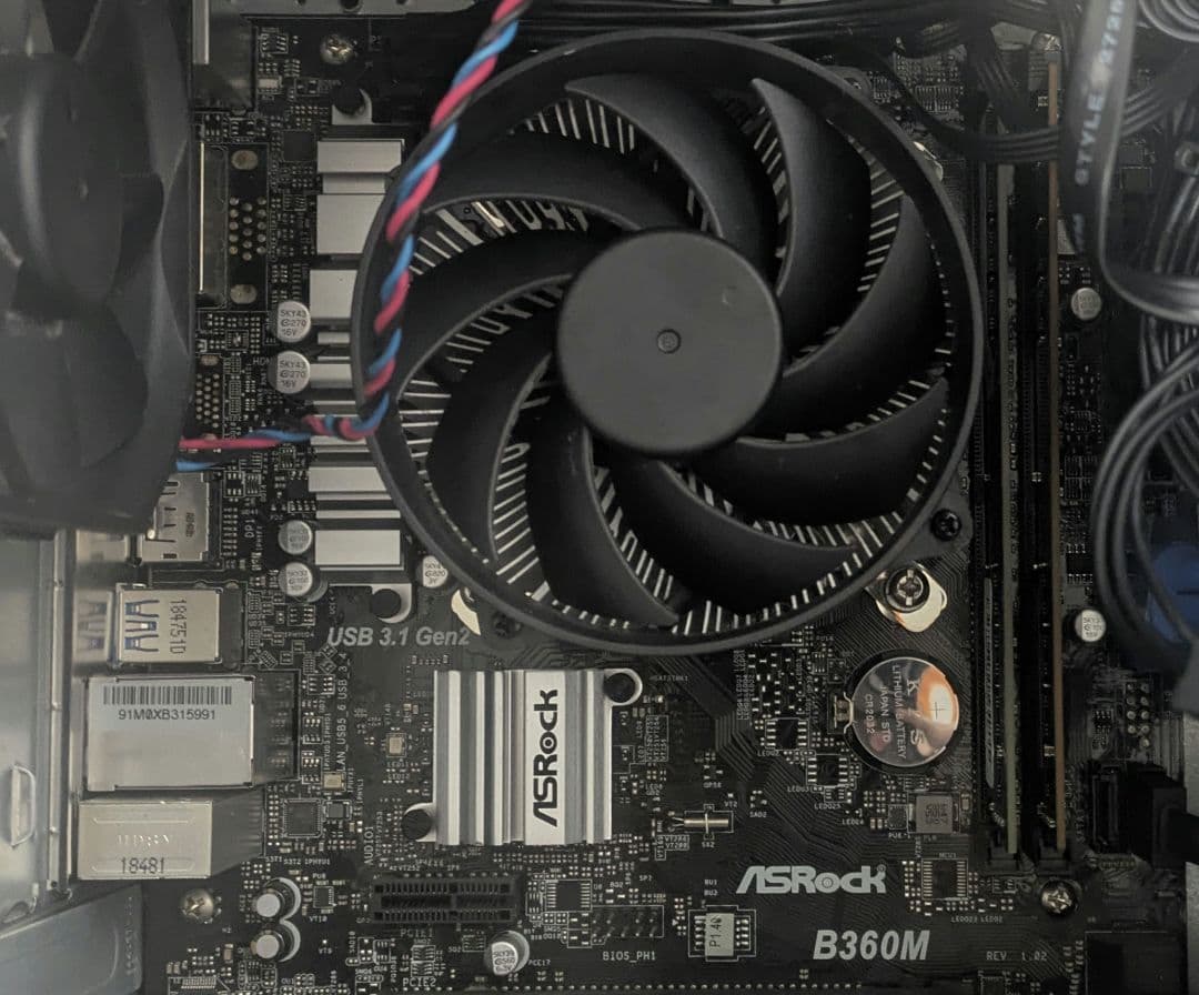 CPU+マザーボード+CPUクーラーセット core i5 9400 B360M CPU+マザーボード+CPUクーラーセット core i5 9400 B360M ASRock B360M
