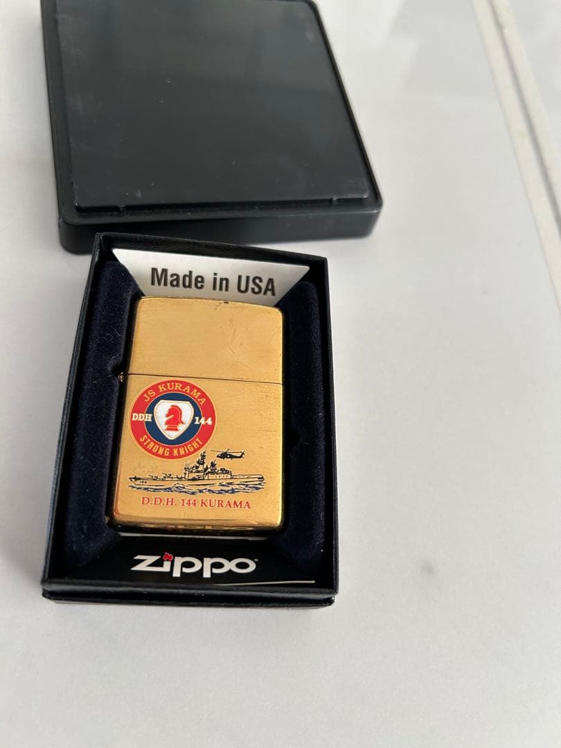 ジッポ Zippo 海上自衛隊 護衛艦 D.D.H.144 KURAMA