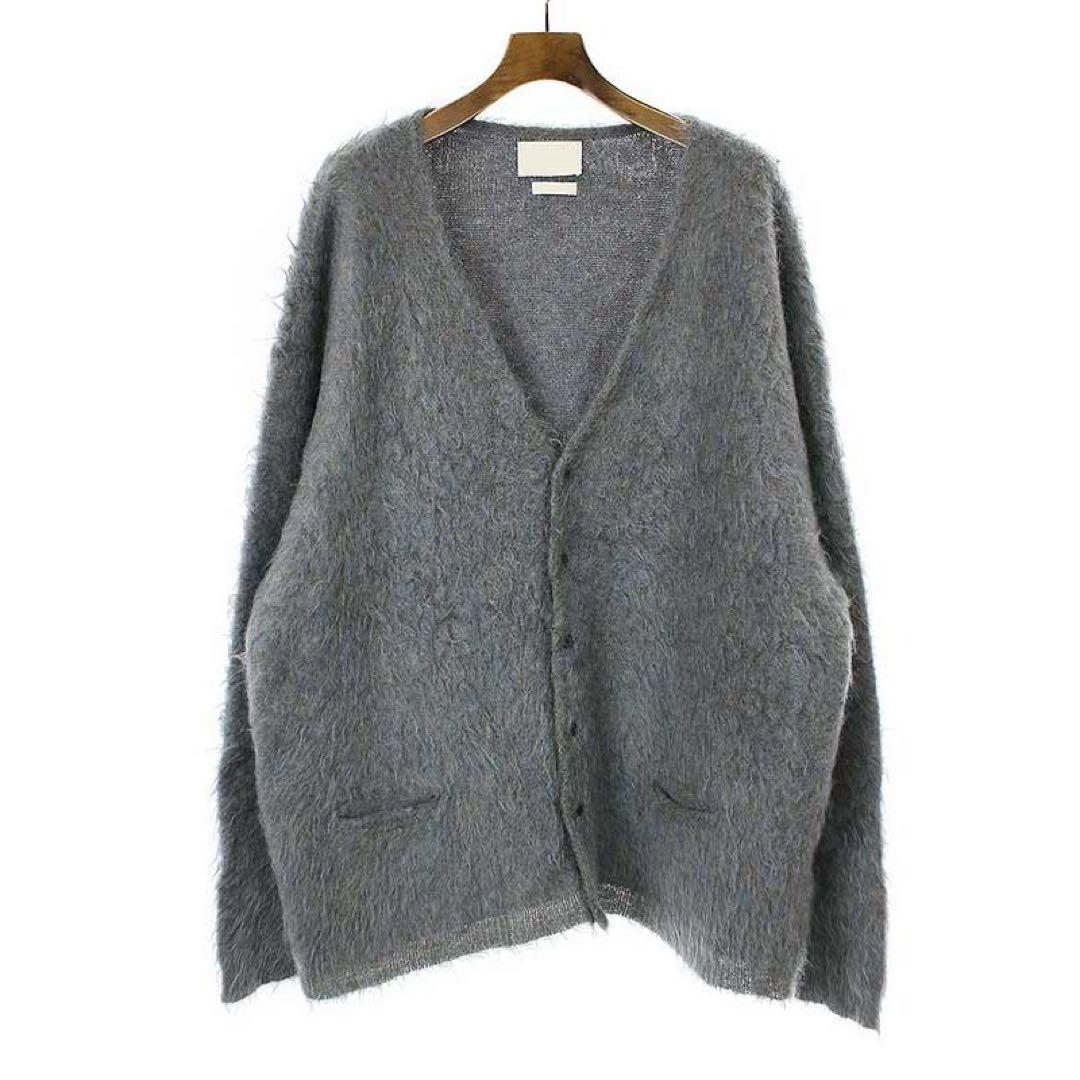 【美品】YOKE ヨーク LOOSED MOHAIR CARDIGAN YOKE/ヨーク/KID MOHAIR WOOL BRUSHED TREE JAQUARD CARDIGAN | GARDEN