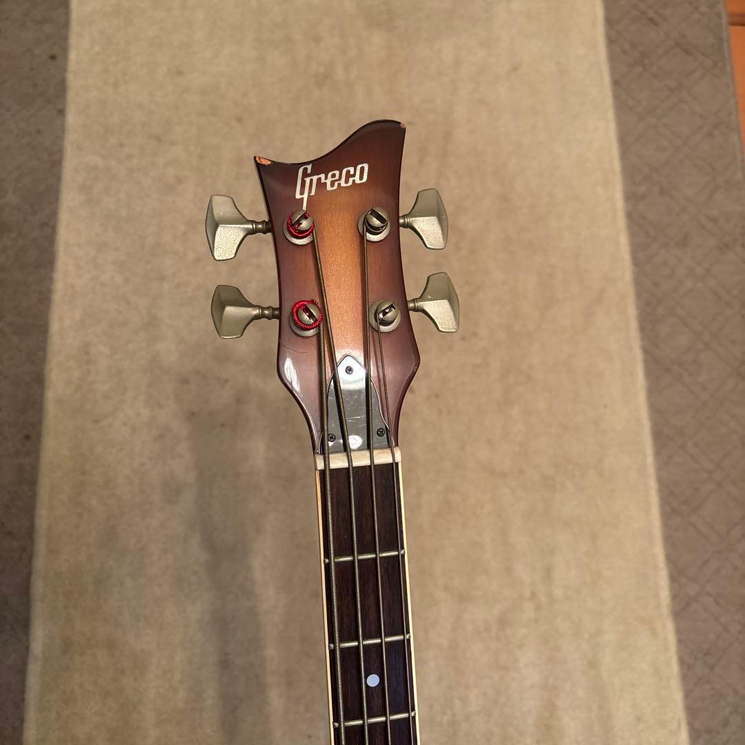 Greco エレキベース バイオリンベース サンバースト 4弦 - メルカリ
