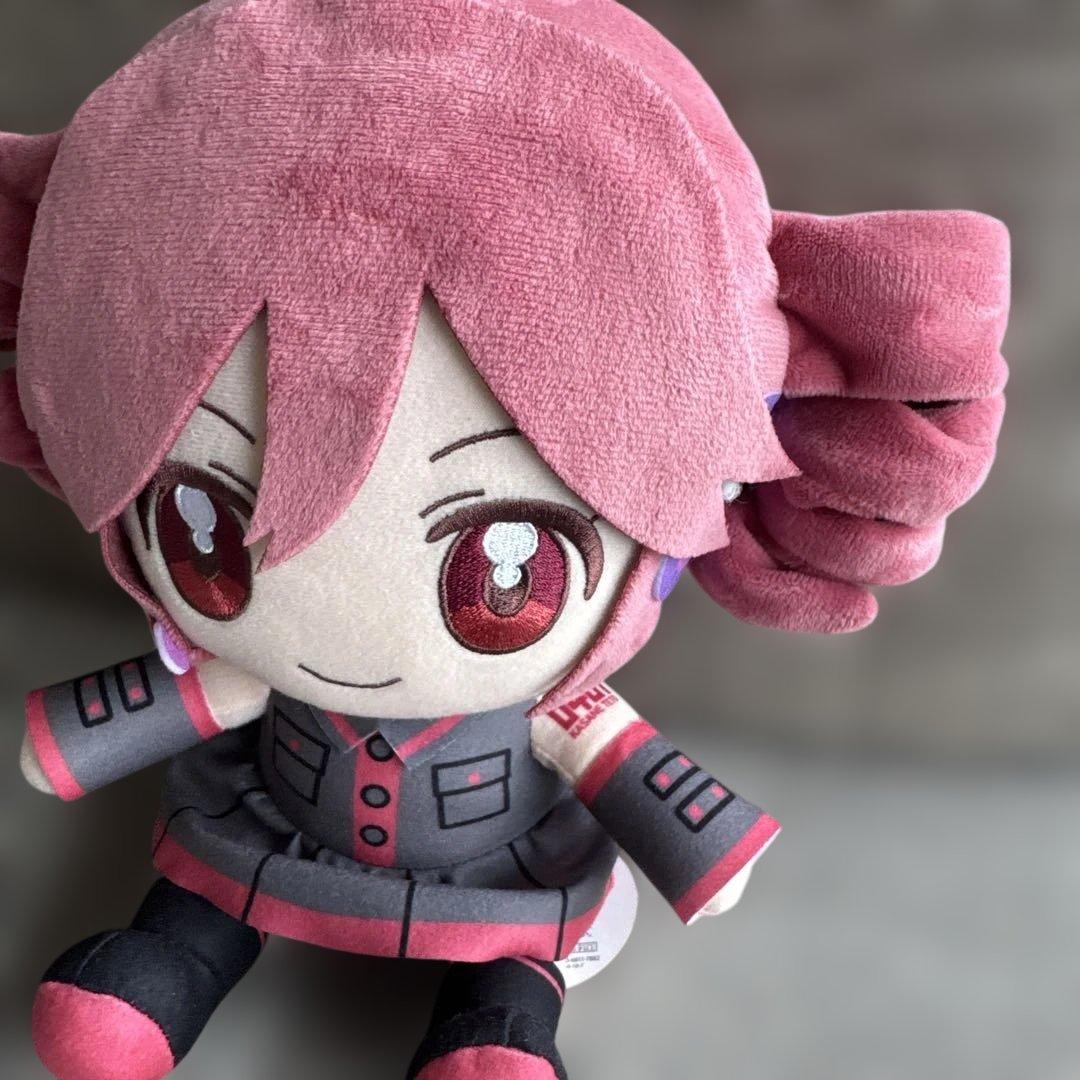 重音テト ラウンドワン　BIG おすわり　ぬいぐるみ