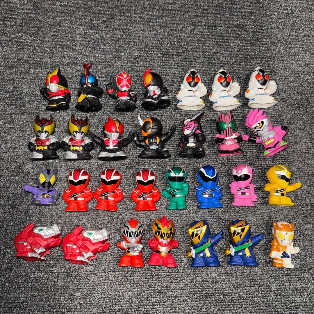 スーパー戦隊 仮面ライダー 指人形 まとめ売り 29体 - メルカリ