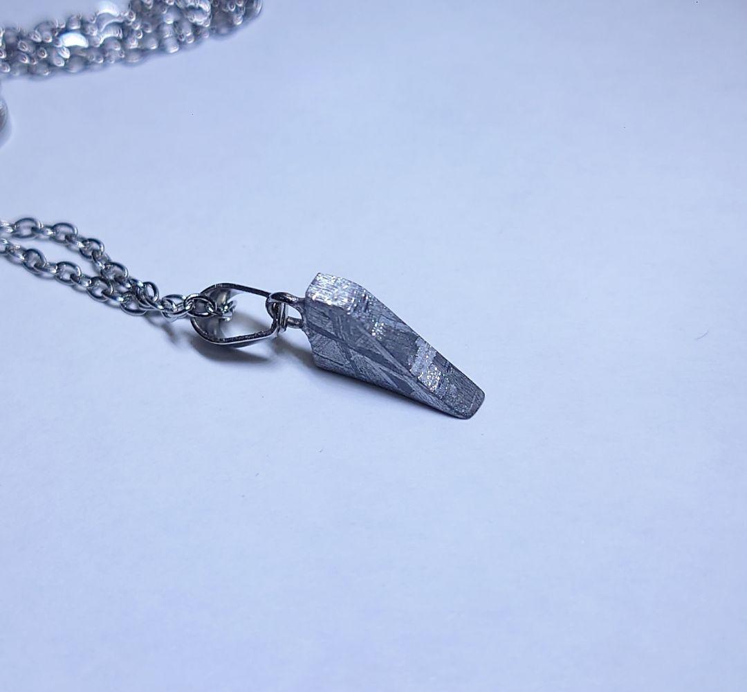 ギベオン隕石 ネックレス　鉄隕石