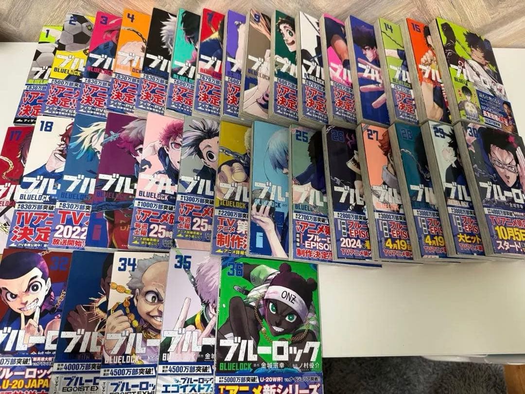 ブルーロック 全巻セット 1-36巻➕エピソード凪1〜8巻➕キャラクターブック 新品 / ブルーロック-EPISODE 凪- (1-8巻 最新刊) 全巻セット : 漫画