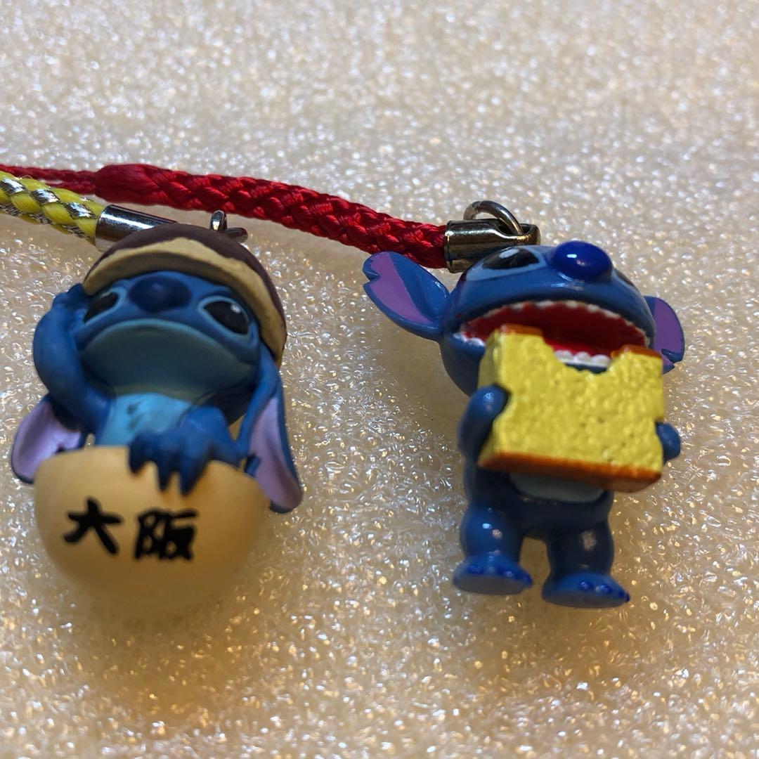 スティッチ ご当地限定ストラップ 大阪 長崎 - メルカリ