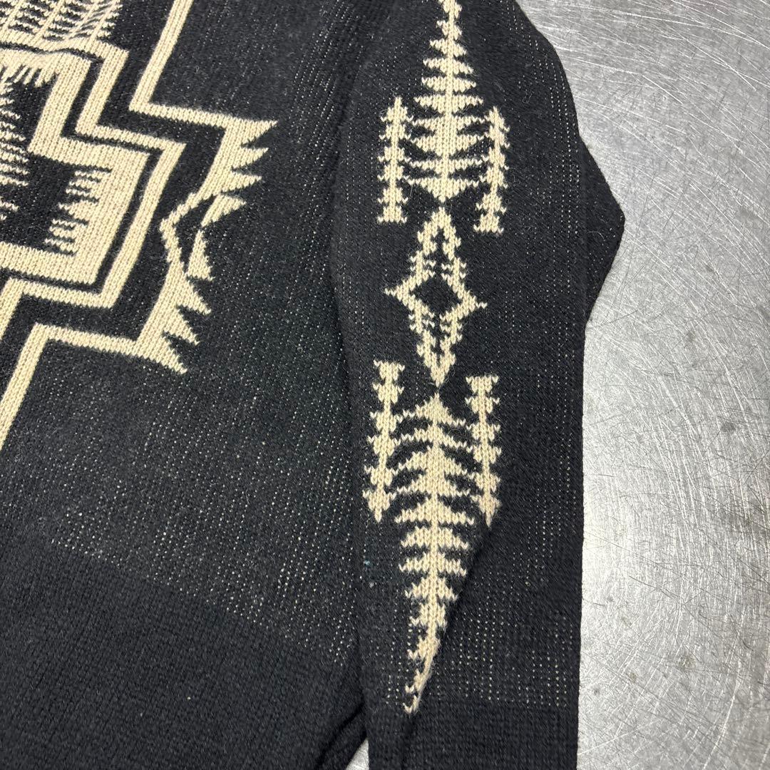 最終値下げ‼️廃盤柄‼️新品同様 ペンドルトン 黒カーディガン