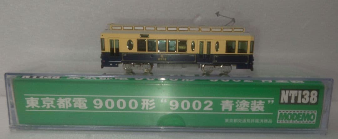 鉄道模型 東京都電 9000形 9002 青塗装 - メルカリ