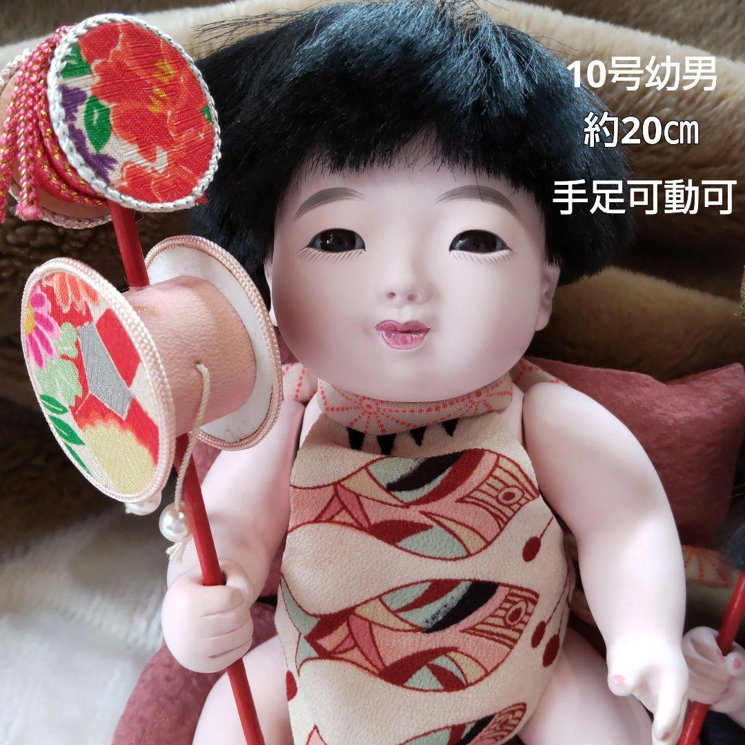 市松日本人形 松菊 末村春陽３体 Cartier カルティエ新品 ケース