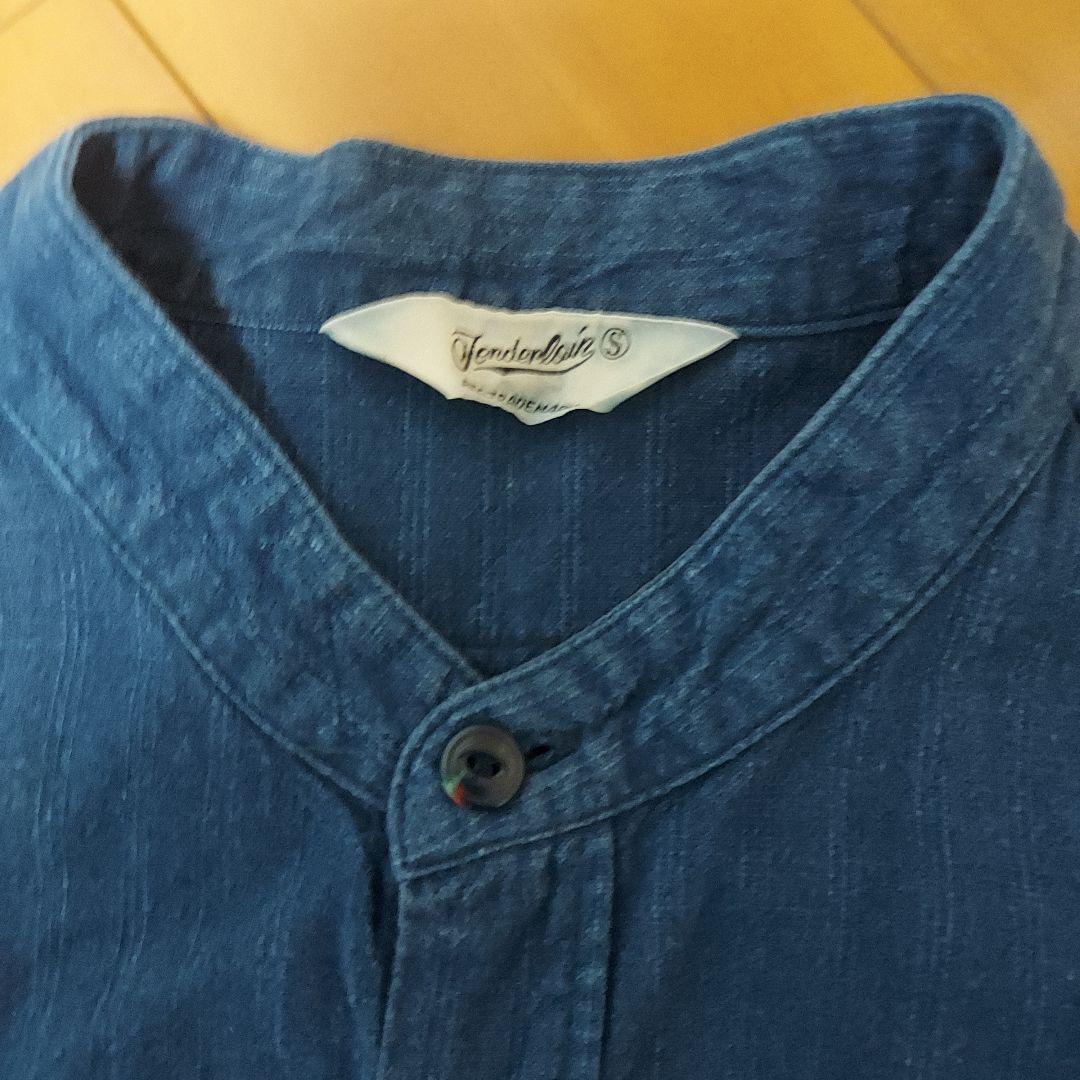 テンダーロイン 本店限定 藍染スタンドカラーシャツ - メルカリ