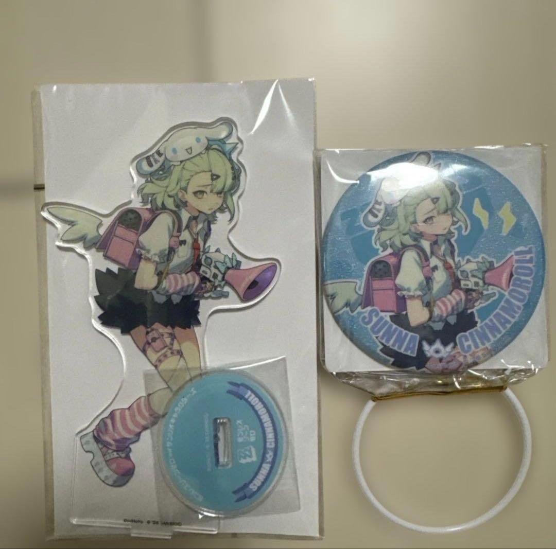 GIGO限定 ゼンレスゾーンゼロ サンリオ 千夏 シナモン アクスタ 缶