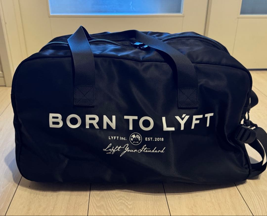 LÝFT LYFT 3WAY DUFFLE BAG ジム バッグ 黒 完売品 - メルカリ