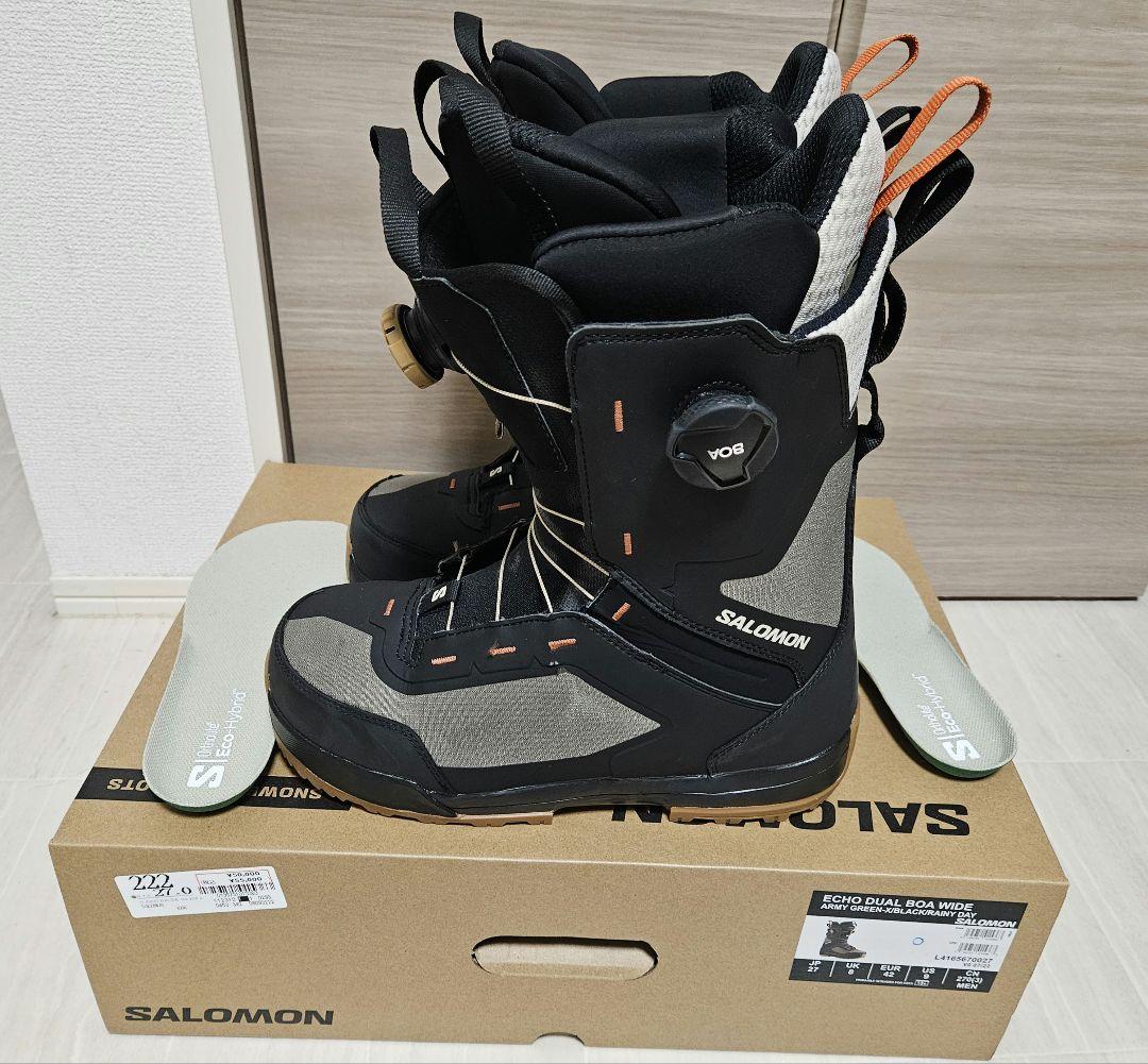 スノーボード SALOMON ECHO DUALBOA WIDE 27.0cm