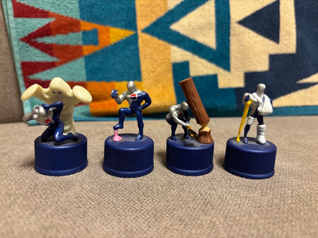 PEPSI ペプシマン ボトルキャップフィギュア 11体セット - メルカリ