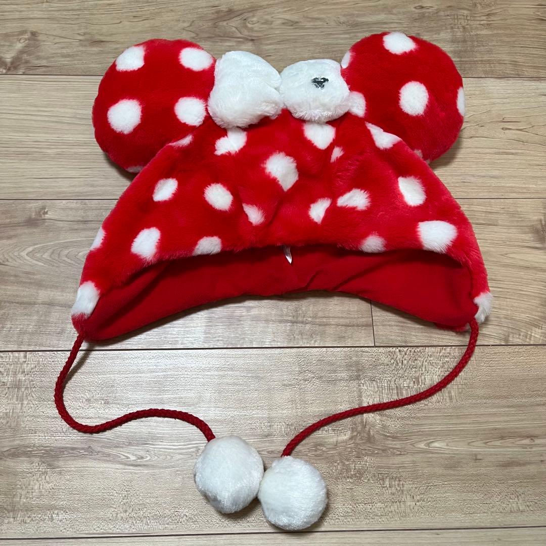 ディズニー ミニーマウス ミニーちゃん ファンキャップ 水玉 - メルカリ