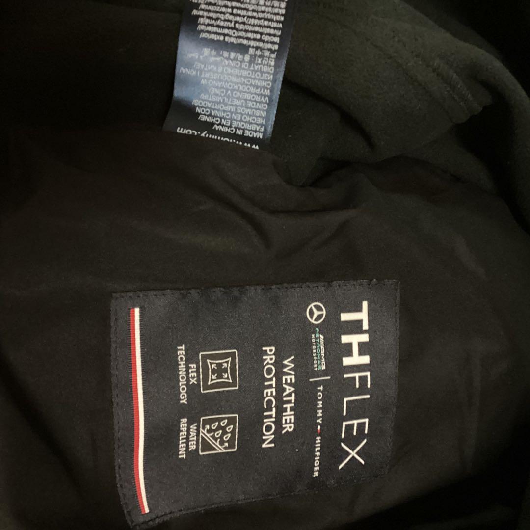 極美品 トミーヒルフィガー メルセデスAMG ロゴ ジップ ジャケット S