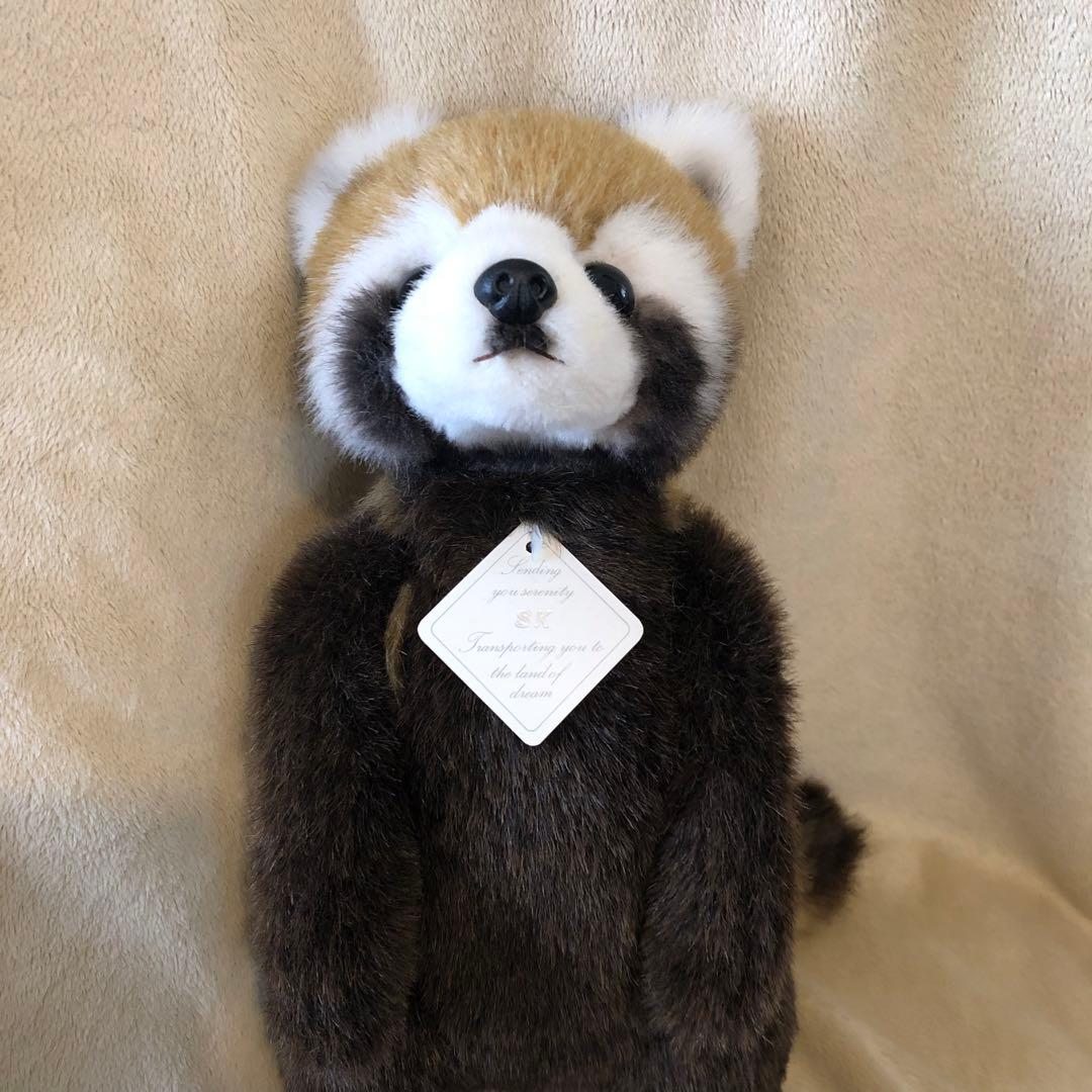 四季オリジナル　リアル　レッサーパンダ　レトロ　ぬいぐるみ
