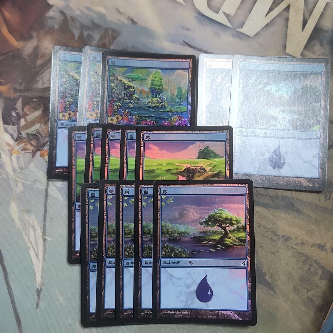 MTG ローウィン基本土地foil 日本語 167枚セット