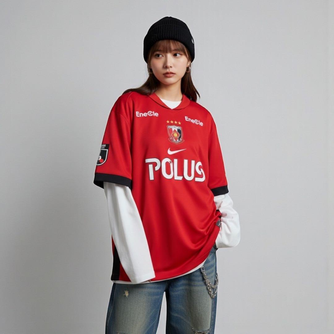 極美品】2025 浦和レッズ #20 長倉幹樹 ホーム ユニフォーム NIKE