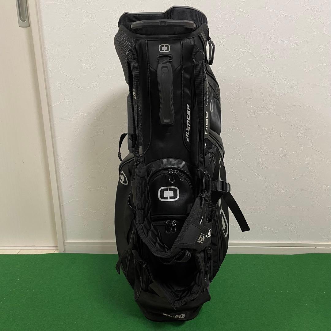 美品】OGIOオジオ SILENCERサイレンサー キャディバック14分割軽量