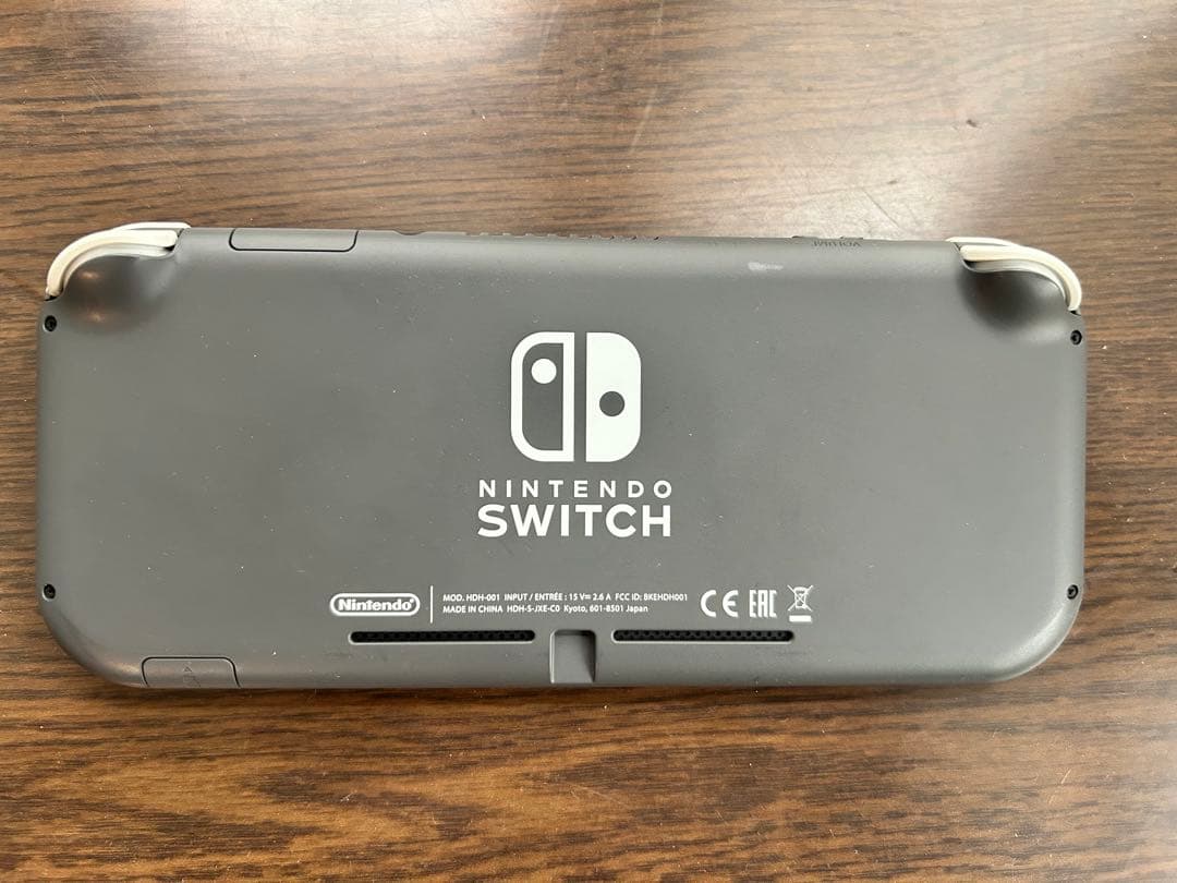 画面傷有り・ケース付き】Switch Lite グレーの通販はau PAY