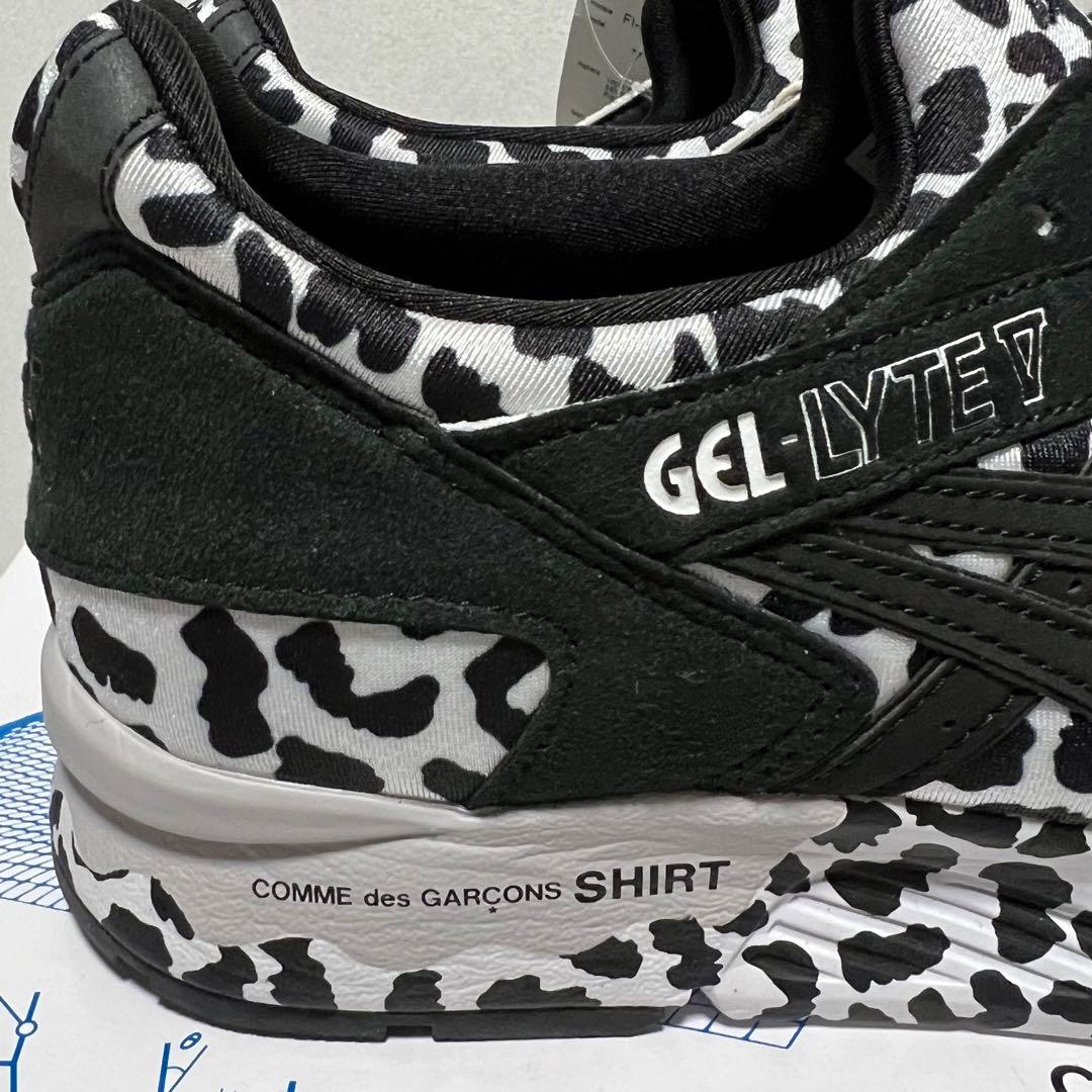 新品 コムデギャルソン シャツ × アシックス ゲルライト 5 スニーカー