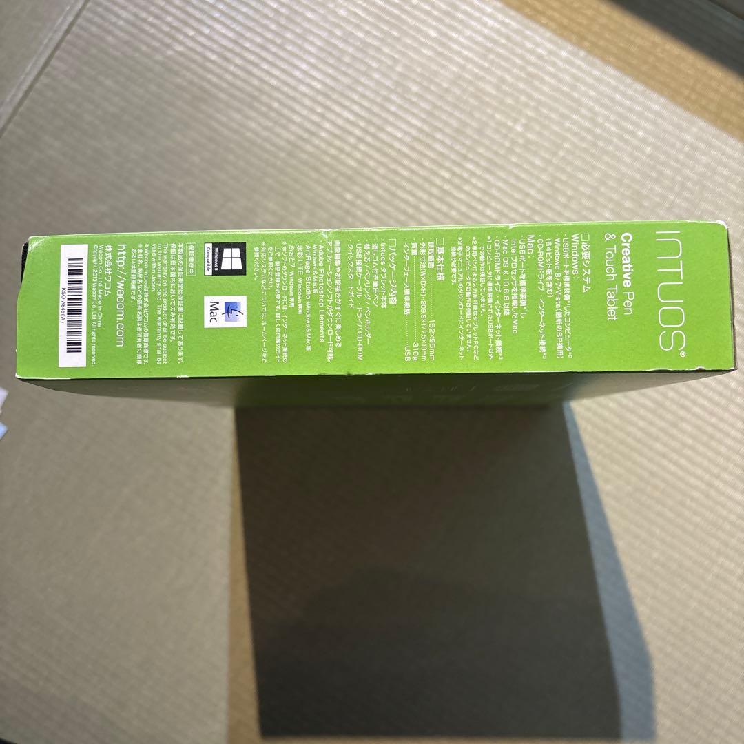 wacom Intuos Pen&Touch small SサイズCTH-480