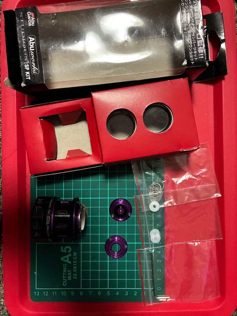 アブガルシア　カスタムスプール ABU 6500C用 軽量浅溝スプール Avail Microcast Spool｜リール