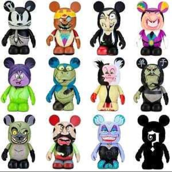 ディズニー　フィギュア　バイナルメーション　アースラー　ヴィランズ　1　カートン