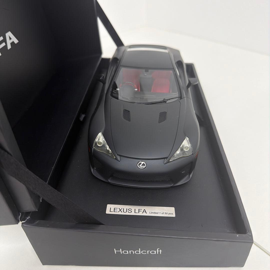 【超希少】MARK1/18 LEXUS LFAマットブラック限定50台 レジン製