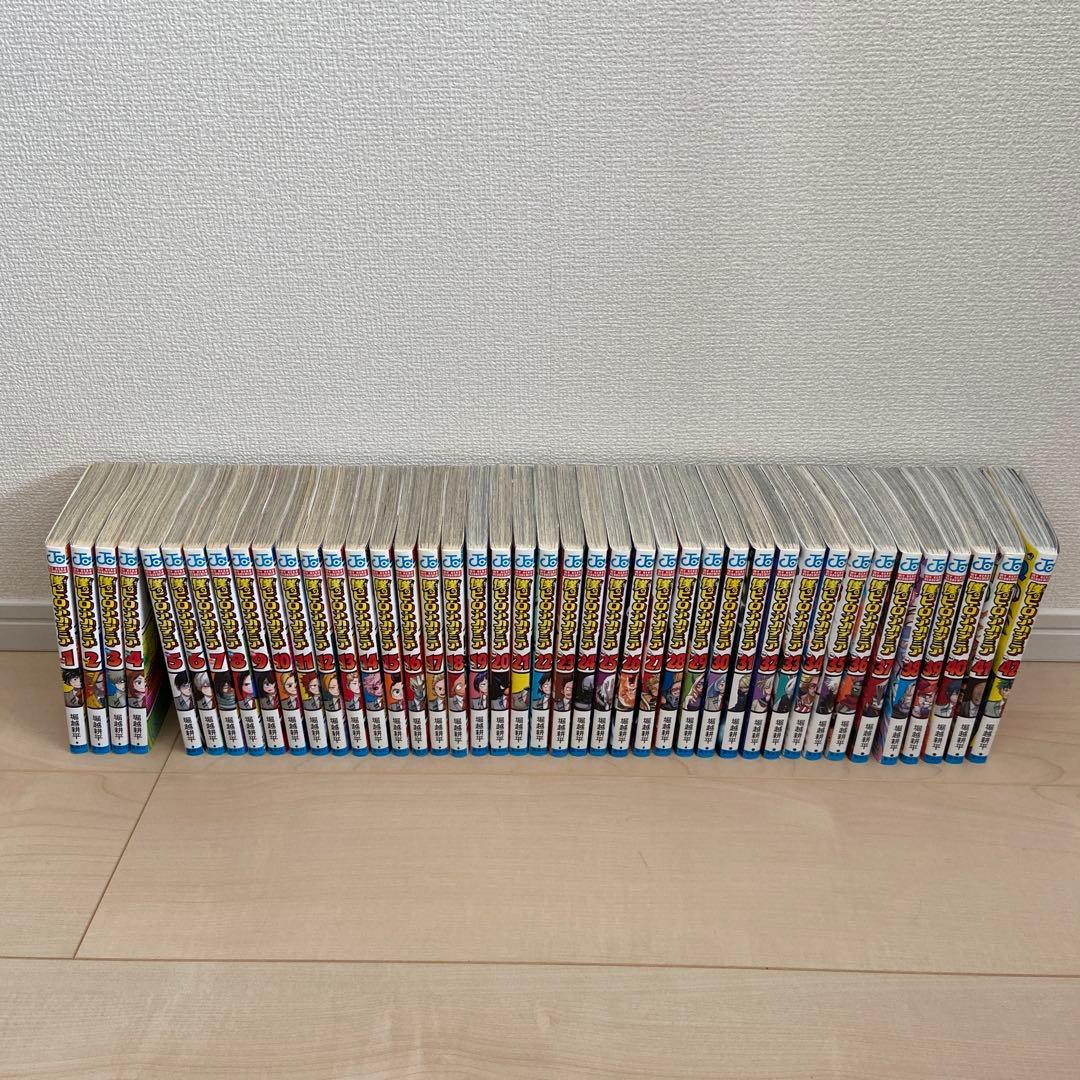 僕のヒーローアカデミア 全巻(1巻〜42巻) ヒロアカ」最終42巻の表紙が初公開！ デク＆死柄木の原画展描き下ろし