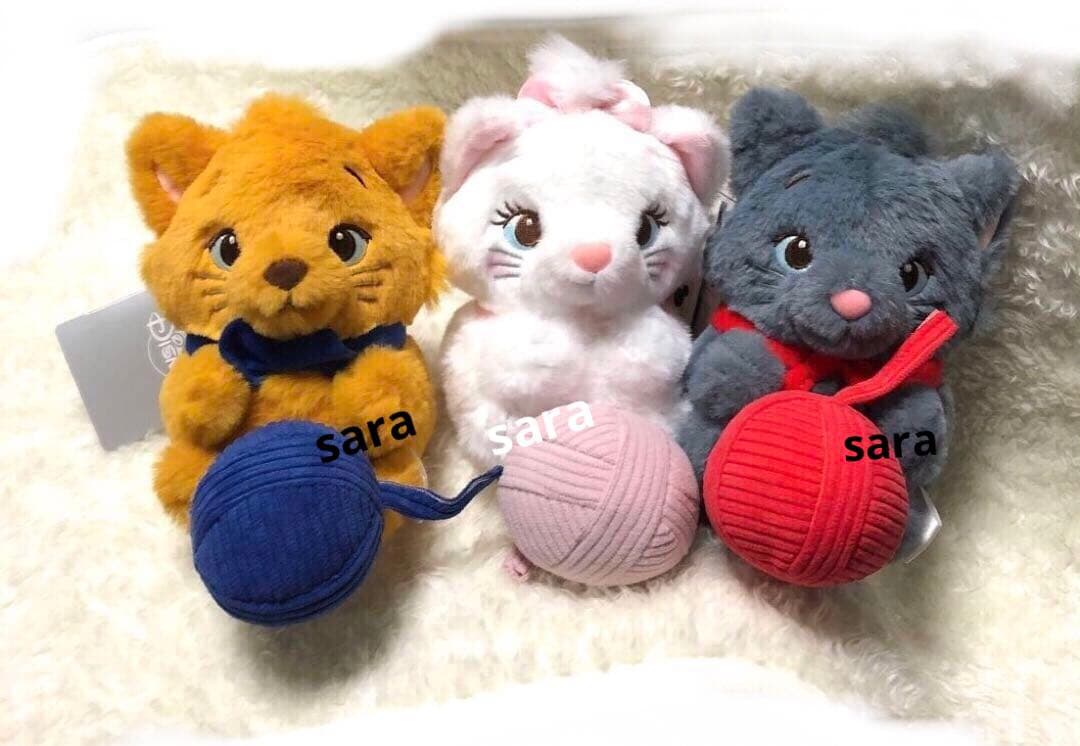 マリー ベルリオーズ トゥルーズ ぬいぐるみ キーチェーン 毛糸玉 MOVE