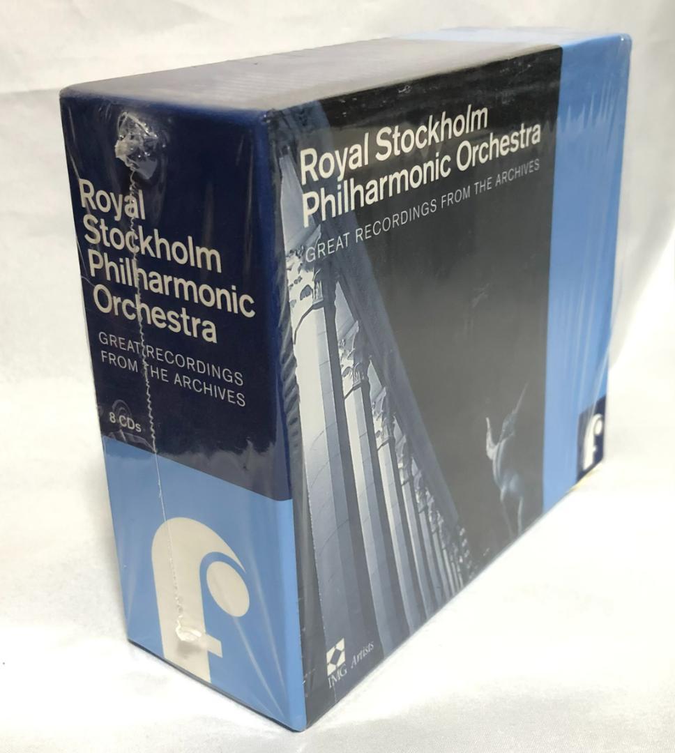 【自主制作盤】8CD-BOX ロイヤル・ストックホルム・フィル創立100周年記念 自主制作盤】8CD-BOX ロイヤル・ストックホルム・フィル創立100周年